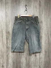 EDWIN エドウィン 445 ヴィンテージ加工 ハーフ デニムパンツ sizeＭ 32/青 ■■ メンズ