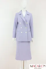 Rene　テーラードジャケット＆スカート　セットアップ　6413371　6414210　2024年商品　ラベンダー　ルネ　スーツのサムネイル