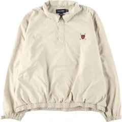 古着 ラルフローレン Ralph Lauren POLO GOLF ポロゴルフ ハーフスナップ 襟付き ウォームアッププルオーバー メンズXXL相当/eaa617708のサムネイル