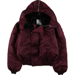 古着 民間品 90年代 アルファ ALPHA N-2B 中綿入り ミリタリー フライトジャケット USA製 メンズXL相当/evb034379