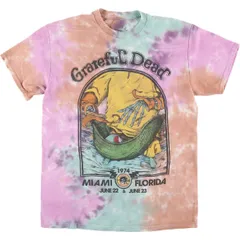 古着 GRATEFUL DEAD グレイトフルデッド タイダイ柄 バンドTシャツ バンT メンズS相当/eaa628375