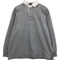 古着 ラルフローレン Ralph Lauren POLO by Ralph Lauren 長袖 ラガーシャツ メンズXL相当/eaa625768