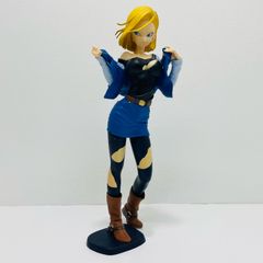 台座がレッドリボンマーク 人造人間18号 ドラゴンボールフィギュア