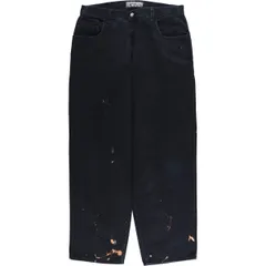 古着 00年代 リーバイス Levi's SILVER TAB シルバータブ BAGGY FIT ブラックデニム ストレートデニムパンツ メンズw36相当/eaa628197