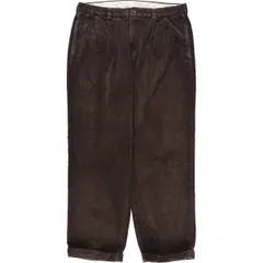 古着 ブルックスブラザーズ Brooks Brothers 346 ツータック コーデュロイパンツ メンズw36相当/eaa627340