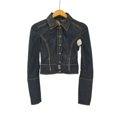 美品♡John Galliano デニムジャケット 2026年最新】JOHN GALLIANO レディース Gジャン・デニムジャケット