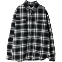 古着 JACHS 長袖 フランネルチェックシャツ メンズL相当/eaa477839