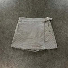 BEAMS GOLF ビームスゴルフ キュロット パンツ ストレッチ ロゴ刺繍 千鳥格子 ゴルフウェア レディース