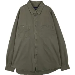 古着 90年代 ギャップ GAP オールドギャップ 長袖 コットンシャツ メンズXL相当 ヴィンテージ/eaa628793