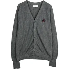 古着 90年代 IZOD アクリルニットカーディガン USA製 メンズL相当 ヴィンテージ/eaa627617