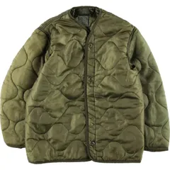 古着 80年代 米軍実品 中綿入り ミリタリーライナージャケット USA製 X-SMALL レディースXS相当 ヴィンテージ/eaa477382