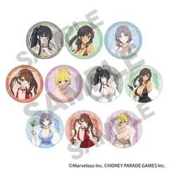 『シノビマスター 閃乱カグラ NEW LINK』トレーディンググリッター缶バッジ【BOX】