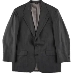 古着 BILL BLASS ストライプ柄 ウールテーラードジャケット USA製 メンズL相当/eaa628557