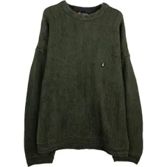 古着 ラルフローレン Ralph Lauren CHAPS チャップス ヘリンボーン コットンニットセーター メンズXL相当/eaa627491