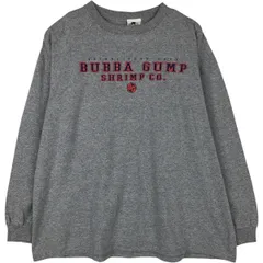 古着 00年代 BUBBA GUMP SHRIMP CO. ババガンプシュリンプ アドバタイジング ロングTシャツ ロンT メンズXL相当/eaa627120