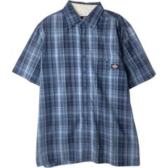 Dickies ディッキーズ オンブレ チェック シャツ 半袖 M 開襟 - メルカリ