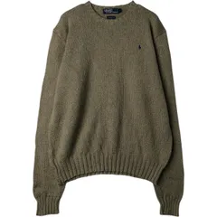 古着 ラルフローレン Ralph Lauren POLO by Ralph Lauren コットンニットセーター メンズL相当/eaa627090
