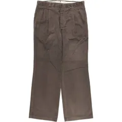 古着 80年代 SATURDAY’S ツータック コーデュロイパンツ USA製 メンズw33相当 ヴィンテージ/eaa627824