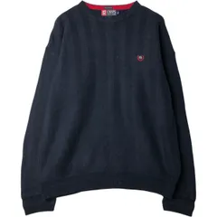 古着 90年代 ラルフローレン Ralph Lauren CHAPS チャップス ヘリンボーン コットンニットセーター メンズM相当 ヴィンテージ/eaa627495