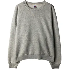 古着 90年代 ラッセル Russell ATHLETIC 無地 ブランクスウェットシャツ トレーナー メンズL相当 ヴィンテージ/eaa495660