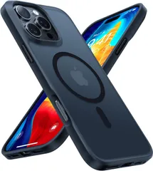 TORRAS iPhone 16 Pro Max ケース MagSafe対応 耐衝撃 半透明 ブラック