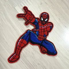 12. スパイダーマン　ワッペン　アップリケ　マーベル