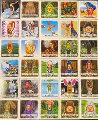 【30枚セット】　こびとづかん　こびとずかん　小人図鑑　こびと図鑑　シールコレクション　シールコレクション1 シールコレクション2 シールコレクション3 シールコレクション4 ステッカー　シール　まとめ売り