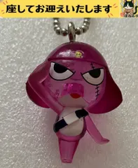 f#️⃣ケロロ軍曹#️⃣　ギロロ　クリア　フィギュアキーホルダー