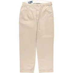 古着 ラルフローレン Ralph Lauren POLO by Ralph Lauren ETHAN PANT ツータック チノパンツ メンズw34相当/eaa617419
