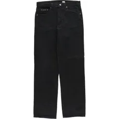 古着 90~00年代 カルバンクライン Calvin klein JEANS ブラックデニム テーパードデニムパンツ USA製 レディースL(w30)相当/eaa626449