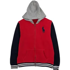 古着 ラルフローレン Ralph Lauren POLO RALPH LAUREN ビッグポニー スウェットフルジップパーカー レディースXL相当/eaa621163