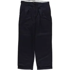 古着 ツータック ウールパンツ スラックス USA製 メンズw35相当/eaa625419