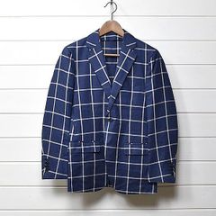 TAGLIATORE チェック柄 テーラードジャケット 定価10万越え - メルカリ