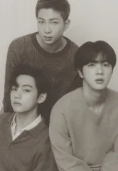 BTS POP UP STORE RM/JIN/V 2024 MONOCHROME 1/2