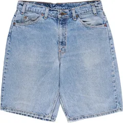 古着 90年代 リーバイス Levi's 550 RELAXED FIT オレンジタブ デニムショーツ ハーフパンツ ジョーツ メンズw34相当/eaa478170