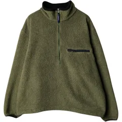 古着 70~80年代 エルエルビーン L.L.Bean ハーフジップ フリースプルオーバー メンズXL相当 ヴィンテージ/eaa627000