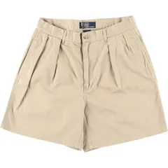 古着 ラルフローレン Ralph Lauren POLO by Ralph Lauren ツータック チノショーツ ショートパンツ メンズw30相当/eaa627219