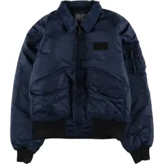 古着 民間品 アヴィレックス AVIREX CWU-45/Pタイプ 中綿入り ミリタリー フライトジャケット メンズXL相当/eaa495273