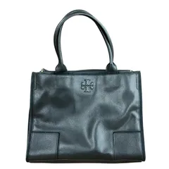 180053 現状品 Tory Burch トリーバーチ トートバッグ ブラック エラ　エンボス レザー レディース
