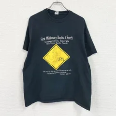 古着 used　GILDAN　ギルダン　半袖プリントTシャツ　黒　ブラック　XLサイズ