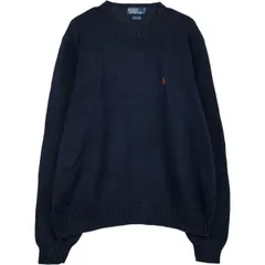 古着 ラルフローレン Ralph Lauren POLO by Ralph Lauren コットンニットセーター メンズXXL相当/eaa627072