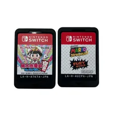 186002 現状品 Nintendo 任天堂 ニンテンドウ switch　スーパーマリオ 3D WORLD & コナミ 桃太郎電鉄 ソフトのみ 2点まとめ売り