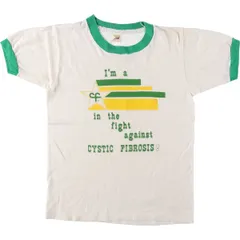 古着 80年代 スクリーンスターズ SCREEN STARS メッセージ リンガーTシャツ USA製 レディースXS相当 ヴィンテージ/eaa627970のサムネイル
