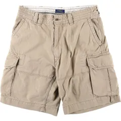古着 ラルフローレン Ralph Lauren POLO RALPH LAUREN カーゴショーツ ハーフパンツ メンズw35相当/eaa614597