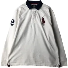 古着 ラルフローレン Ralph Lauren POLO RALPH LAUREN CUSTOM FIT ビッグポニー 長袖 ラガーシャツ メンズXL相当/eaa625047