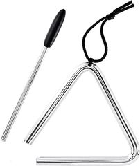 【Popular Item】16cm Triangle - Rhythmic Musical Instrument, Percussion Instrument, for Performance (16cm)