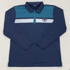 3XL SNOOPY ゴルフ バイカラー 長袖 ポロTシャツ 0407-1