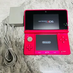 【完動品】NINTENDO 3DS グロスピンク