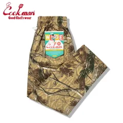 COOKMAN クックマン Semiwide Chef Pants セミワイド シェフパンツ Timber Camo ティンバーカモ イージーパンツ メンズ レディース 男女兼用 カジュアル