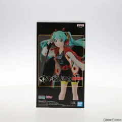 初音ミクレーシングVer. ESPRESTO est-Prints&Texture-レーシングミク2020 TeamUKYO応援Ver. 初音ミク GTプロジェクト フィギュア プライズ(2531080) バンプレスト
